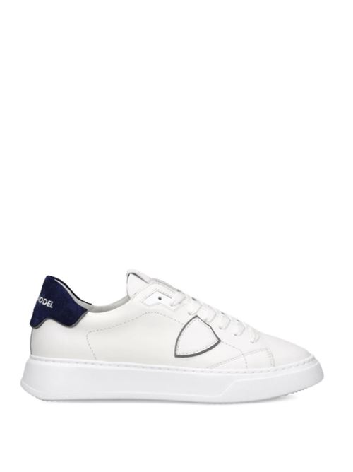 TEMPLE LOW PHILIPPE MODEL | A011693VD23 VEAU DAIM_BLANC BLEU